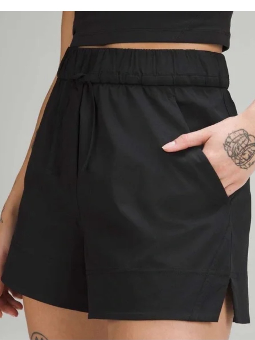 Lululemon High Waisted 3.5” Shorts